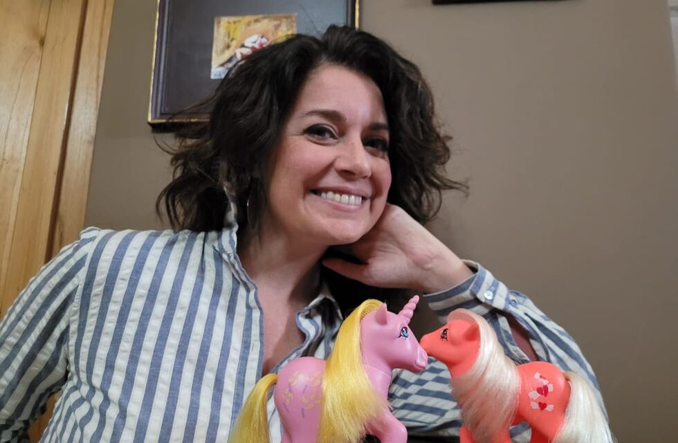 Mi Pequeño Pony fue su juguete preferido y de grande armó una gran colección de los fabricados en Argentina