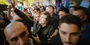 Javier Milei en San Juan