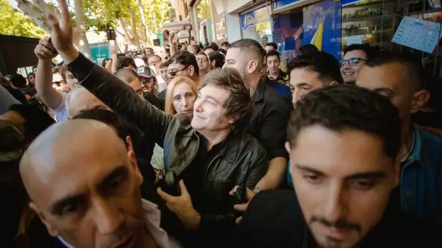 Javier Milei en San Juan