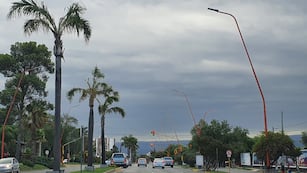 Jornada con amenaza de lluvias y tormentas en Villa Carlos Paz.