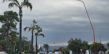 Jornada con amenaza de lluvias y tormentas en Villa Carlos Paz.