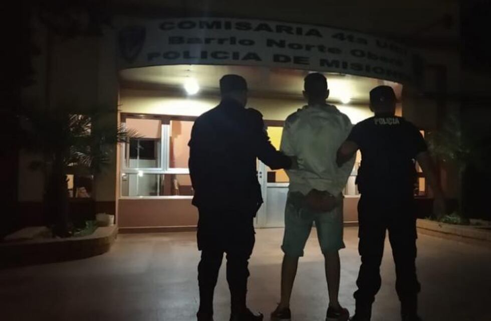 Un individuo fue detenido por violencia de género contra su pareja en Oberá