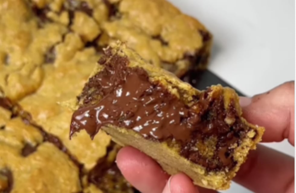 Cómo hacer blondies saludables sin azúcar: receta con pocos ingredientes y muy fácil