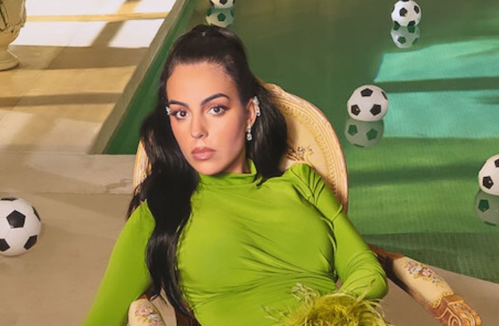 El look de Georgina Rodríguez para alentar a Cristiano Ronaldo en el Mundial de Qatar