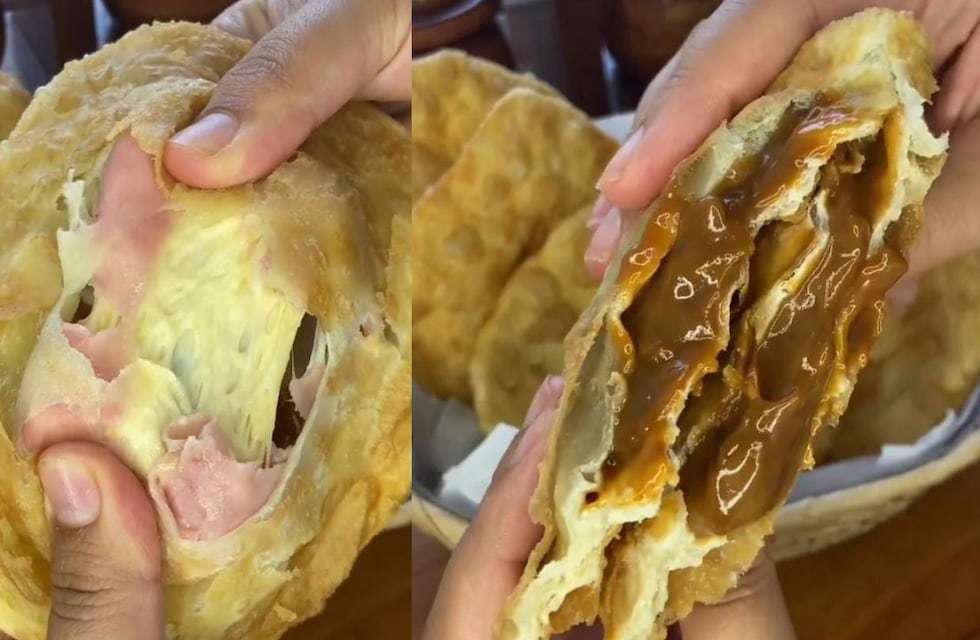 ¿Dulce de leche o jamón y queso? Receta fácil de torta fritas rellenas para el frío y la lluvia