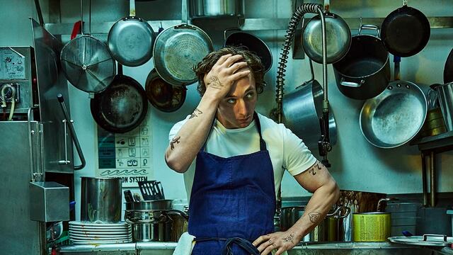 Jeremy Allen White, el protagonista que interpreta al chef Carmen Berzatto. (FX/Star+).