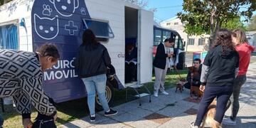 El quirófano móvil trabaja en los barrios de Rafaela