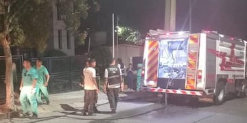 Se durmió con una vela encendida y despertó entre las llamas. Gentileza Diario de Carlos Paz