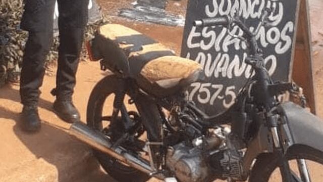 Recuperan motocicleta con pedido de secuestro en Puerto Iguazú.