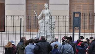 La Justicia, obra de la escultora Lola Mora que atesora la provincia de Jujuy.