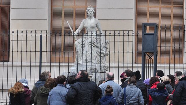 La Justicia, obra de la escultora Lola Mora que atesora la provincia de Jujuy.