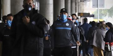 Wilfredo Olivera, entre los titulares de Belgrano para este domingo ante Tigre (Prensa Belgrano).