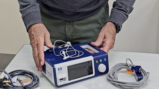 El Hospital Municipal de Arroyito recibió un Oxímetro de Pulso, Saturómetro Pediátrico y Neonatal