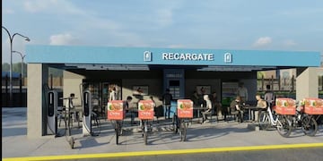 Así serán las estaciones para Rappi que construirá el ministerio de Economía