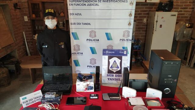 Así fue el despliegue en la causa que tuvo como saldo la detención de un hombre de 62 años.