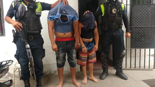 Dos hombres resultaron aprehendidos por el pleito familiar protagonizado en el Barrio Exaeropuerto.