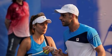 La pareja albiceleste perdió con los australianos Ashleigh Barty y John Peers.