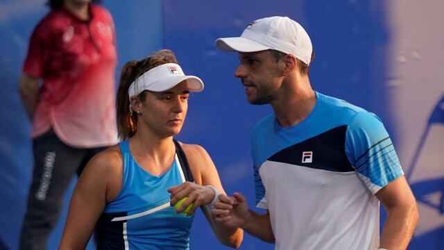 La pareja albiceleste perdió con los australianos Ashleigh Barty y John Peers.