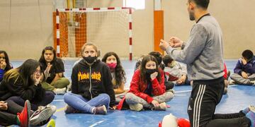 Dictado para alumnos de Río Grande