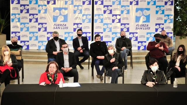 Presentaron el nuevo frente "Fuerza San Luis"