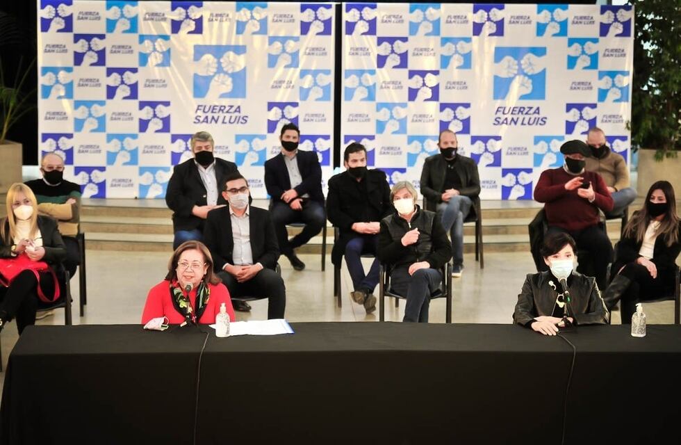 Presentaron el nuevo frente “Fuerza San Luis”