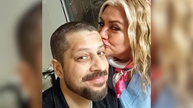 Gladys "La Bomba Tucumana" y su novio, Luciano Ojeda.