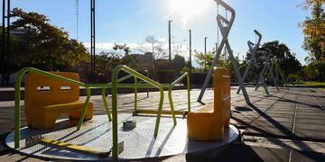 Las calles vacías tras los primeros días de la actual cuarentena estricta.