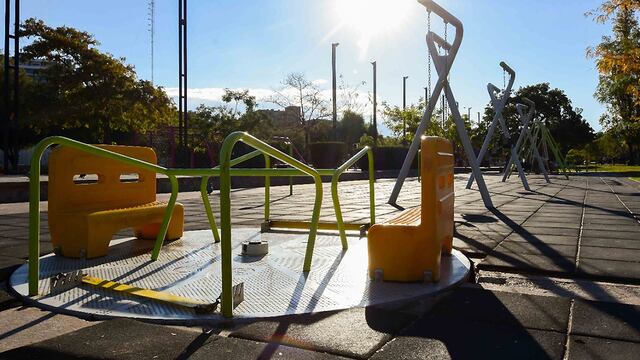 Las calles vacías tras los primeros días de la actual cuarentena estricta.