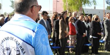 En el Centro Complementario 801 se realizó el acto por la Gesta de Malvinas.