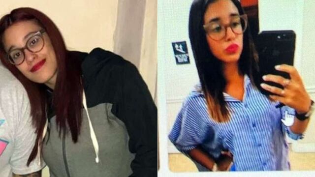 Denis y Agustina Ojeda, fallecidas en el choque en Lanús