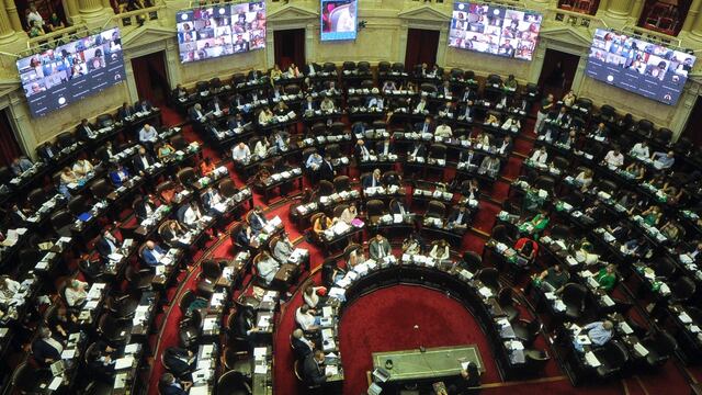 Sesión en Diputados para debatir el proyecto de interrupción voluntaria y legal del embarazo.