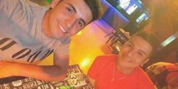 Oscar Mura y su homicida.