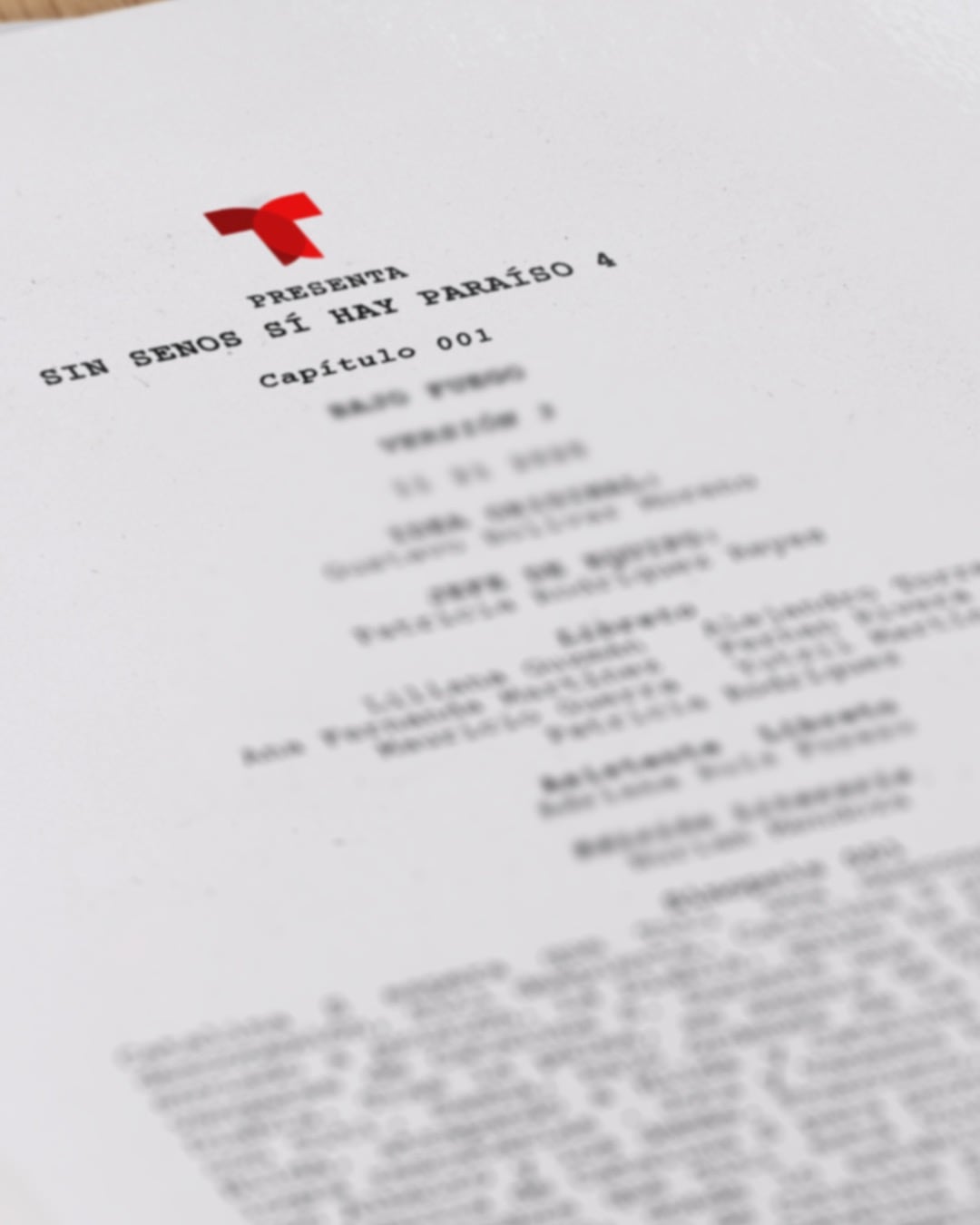 Ya empezaron las filmaciones de Sin Senos Sí Hay Paraíso 4.