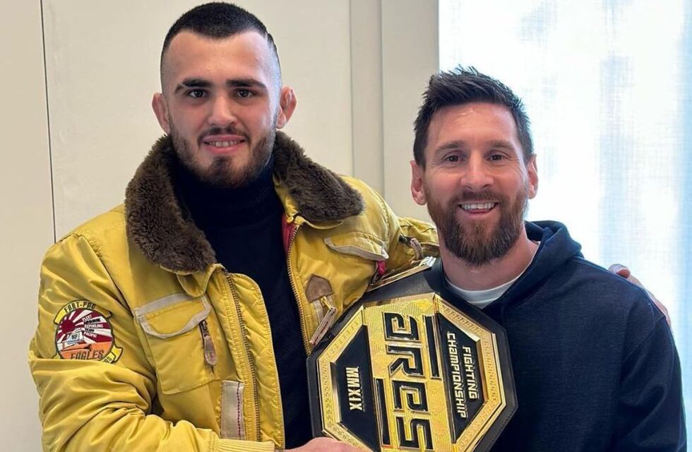 El luchador platense Pepi Staropoli estuvo a punto de abandonar el deporte, pero conoció a Lionel Messi y todo cambió