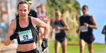 La entrerriana Claudia Camargo ganó una maratón en Malvinas (UNO).