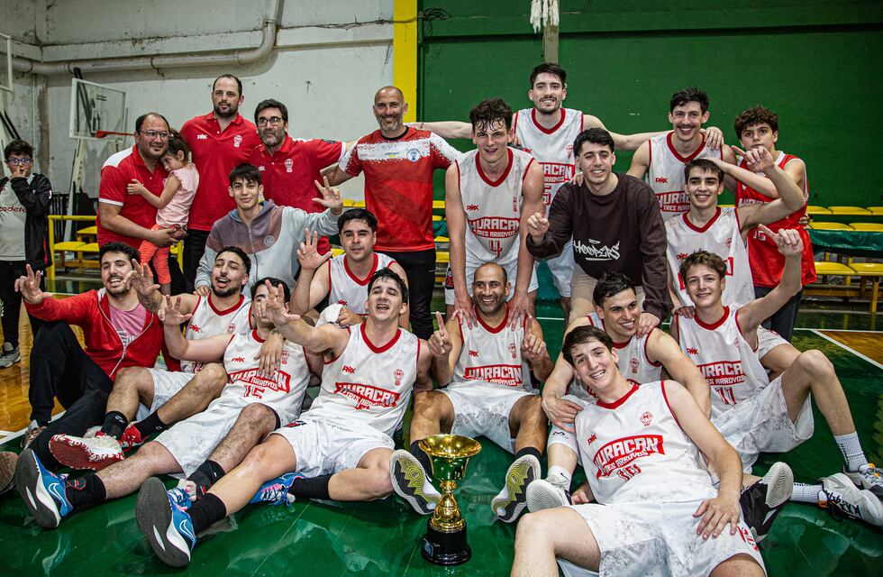 Huracán campeón del Clausura de Básquet de Tres Arroyos