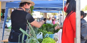 Feria Frutihortícola en Santa Rosa, Mendoza