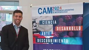 Un bioquímico de Gualeguaychú presentó una importante investigación en el Congreso Argentino de Microbiología
