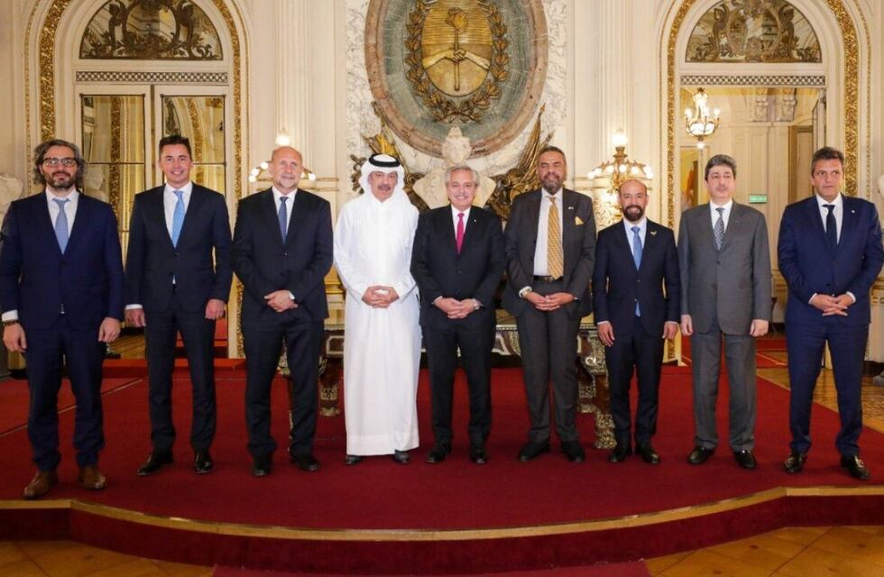 Alberto Fernández se reunió con embajadores árabes para fomentar inversiones y fue invitado al Golfo Pérsico