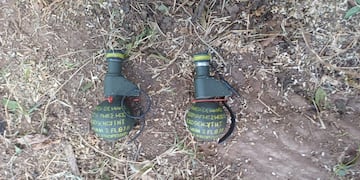 Córdoba: encontraron dos granadas en un contendor de basura