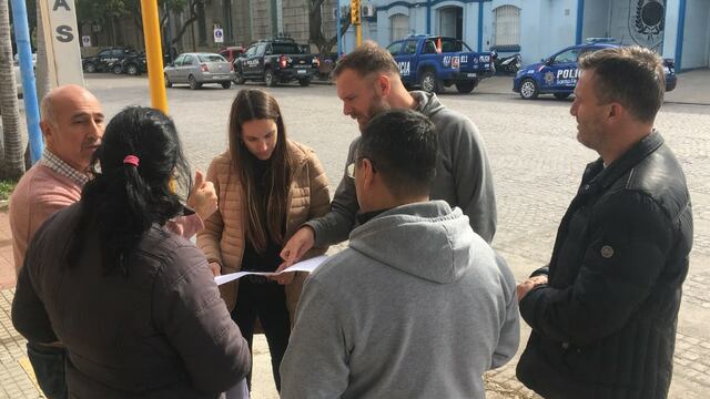 Se ultiman detalles para comenzar las tareas de pintura vial en avenida Santa Fe