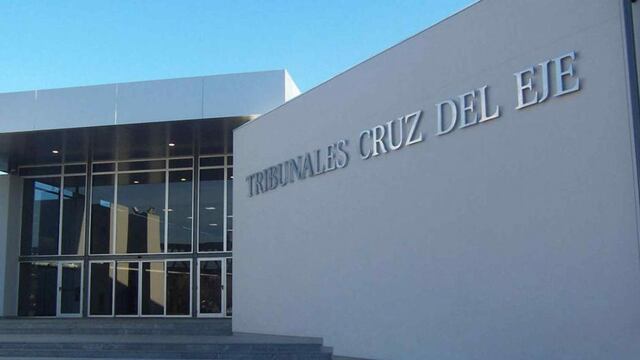 Tribunales de Cruz del Eje. (La Voz/Archivo)