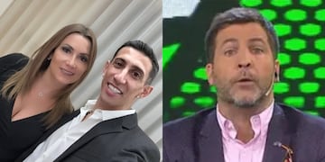 Di María cruzó a Toti Pasman luego de que este criticara a su esposa.