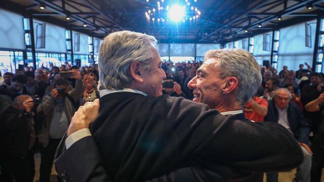 Alberto Fernández y Mario Meoni (Foto: Presidencia)