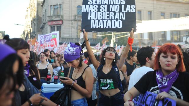 "Ni Una Menos", el grito de miles de mujeres.