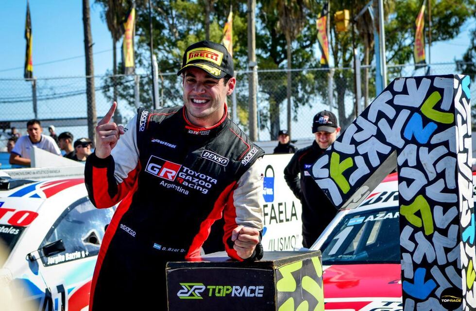 Diego Azar se llevó la victoria en el Top Race, en el final de la “Semana de la Velocidad” en Rafaela