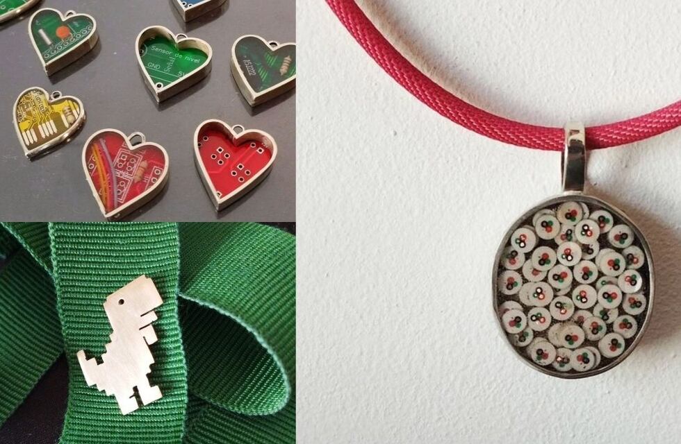 De residuos electrónicos a joyas de primera: la inusual oferta de un emprendimiento de Córdoba