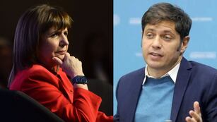 Patricia Bullrich y Axel Kicillof se cruzaron en Twitter.