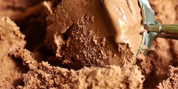 Helado de dulce de leche
