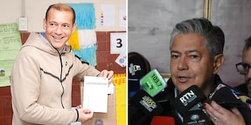 Elecciones 2023: Rolando Figueroa y Omar Gutiérrez votaron en Neuquén.